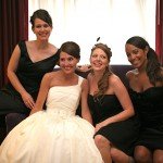 Tracy Leaman and bridal party